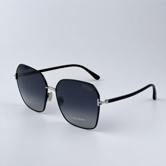 Tom Ford Women Black Gradient Polarized BRAND NEW Sunglasses CLAUDIA-02 FT0839 main image 5